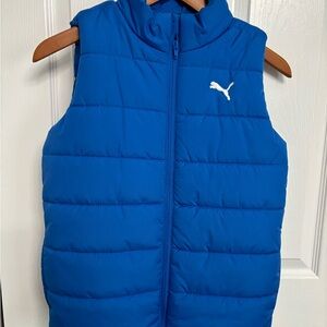 Puma Royal Blue kids Puffer Vest
